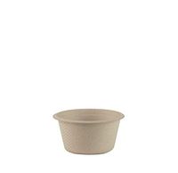 World Centric Unbleached Plant Fiber Cup, 2 Ounce - 2000 per case.