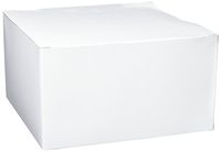 amscan Gift Box, 9" H x 9" W x 5" D, White