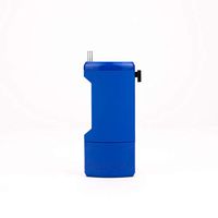 Hemper LighterCase All in One Lighter Holder, Retractable Stainless Steel Poker, Hemp Wick Spool Included (Blue)