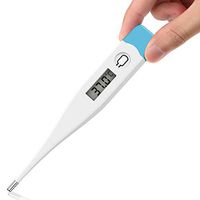 Basal Thermometer, Fast Reading Digital Thermometer, Waterproof Oral Thermometer, Memory Function Fever Thermometers for Baby, Kids, Adult, Pet
