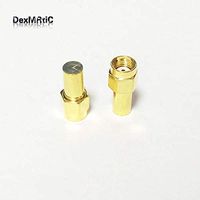Gimax 1pc RP-SMA Male Plug Load RF Coax Adapter convertor Straight Goldplated NEW wholesale