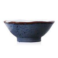 Bowl Soup Cereal Bowl Ceramic Bowl Salad Bowl Mixing Bowl Seafood Bowl High Bowl Tableware Bowl Large Capacity Bowl Essential Tableware Gift to A Friend Hotel tableware home noodles boiled fish soup b