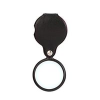 8X Folding Pocket Magnifier Magnifying Glass Magnification 2.36" Glass Lens Rotating Maganifier