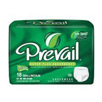 Prevail PVS-512 Pull-on Brief - Small/Medium - 72/Case