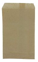 N'ice Packaging 200 Bags 6" x 9" Kraft Flat Paper Bags Good for Candy, Cookies, Small Gift, Crafts, Party Favor, Sandwich, or Merchandising - no Gussett