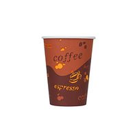 Karat C-K512 12 oz Paper Hot Cup, Stock Print (Case of 1000)