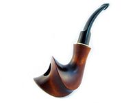 Fashion Pipes - Exclusive Tobacco Pipe "COMET" Classic Wooden Handcrafted, Limited Edition