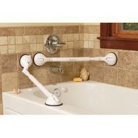 Suction Grab Bars Pivoting and Telescoping extends 27" - 32" Requires smooth surface