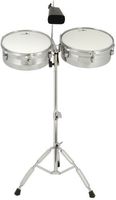 Z9V56 - MUSICAL INSTRUMENT TIMBALE SET WITH TILTING MOUNT & TRIPOD STAND