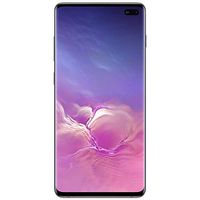 Samsung Galaxy S10+ Plus, Verizon GSM Unlocked 512GB, Ceramic Black (Renewed)