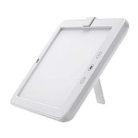 Decdeal Light Therapy Energy Lamp with 3 Adjustable Brightness Levels 5,500LUX / 6,500LUX / 10,000LUX LED Light,Touch Control,UV-Free (White)