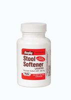 DOCUSATE SOD SFTGL 250MG RUGB 100SG by WATSON LABS, INC (PSI)