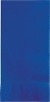50-Count Touch of Color Paper Dinner Napkins, Cobalt