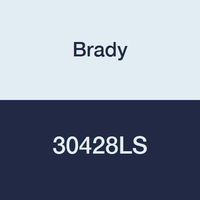 Brady 30428LS Polyester Protective Overlay for Paper Label, 6.5" W x 6.5" H, Clear (Pack of 100)