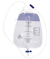1500ml Anti-Reflux Valve Collect Urinary Bags, Drainage Urine Bags(Pack of 3)