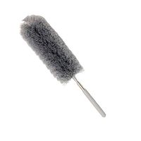 Uplord Microfiber Feather Duster,Retractable Clean Brush Soft Duster Brush Anti Dusting Brush Home Cleaning,Electrostatic Adsorption Completely Remove Dust,with Strong Adsorption Capacity (Gray)
