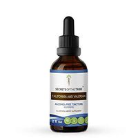 California and Valerian Alcohol-Free Liquid Extract, Organic Herbs (California Poppy Herb and Flower, Valerian Root) Tincture Supplement (2 FL OZ)