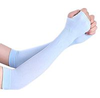Freedi UV Protection Arm Compression Sleeves Cover Armwarmers for Bike Cycling Hiking Golf 1Pair