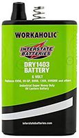 RoadSafe Traffic Systems Heavy Duty Spring Top Alkaline Lantern Battery, 6 Volt (6 Pack)