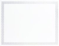 Masterpiece Studios 963027 Silver Braided Foil Certificate- Pack of 15