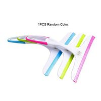 Detectorcatty Lightweight Sleek Squeegee Simple Plastic Glass Cleaner Glass Cleaner Bathroom Wall Cleaner Window Glass Scraper