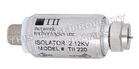 TII 220 Ground Loop Isolator for Cable TV applications