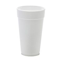 Dart 20J16 3.7" Top And 2.4" Bottom Diameter, 6.1" Height 20 oz Big Drink Foam Cup