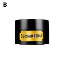 signmeili Wood Seasoning Beewax， Furniture Wax Black Wood Maintenance Wax，Solid Wood Curing Wax, Furniture Care, Polishing, Waterproof, Wear-Resistant Wax