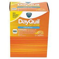 Cold & Flu Caplets, Daytime, Severe Cold & Flu, 25 Packs/box By: DayQuil by Office Realm