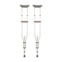 Walkers Lxn Adjustable Height Adult Foldable Axilla Crutches- 1 Pair