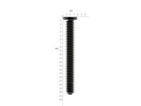 50 Pack of Black Zinc Laptop Screws Size M2.5x20MM \ PM2.5X20.0 \ M2.5X20L