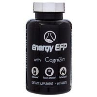 AmeriSciences Energy EFP with Cognizin® - Nootropic Focus and Energy Dietary Supplement, 60 Tablets