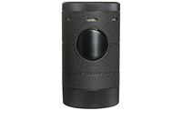 Xikar Volta Quad Flame Tabletop Lighter, High Performance, Camera Aperture-Inspired Lid, Black