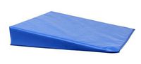 CanDo 31-2000S Positioning Wedge, Foam with Vinyl Cover, Soft, 20" x 22" x 4", Royal Blue