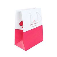 Kate Spade Shopping Gift Bag (Small Pink and White) by Kate Spade New York