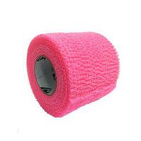 Pink Self-Adherent Sports Wrap for Breast Cancer Awareness - 2 inch, 6 rolls