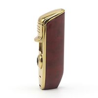 GALINER Cigar Lighter, Windproof 3 Flames Metal Lighters with Cigar Puncher