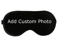 lttcbro Custom Sleep Eye Mask Personalized Funny Soft Nighttime Sleeping Masks Blindfold for Travel (Custom Photo)