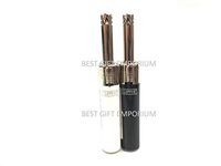 2X CLIPPER Tube Butane Piezo Ignition Lighters Refillable Pipe BBQ Grill Candle