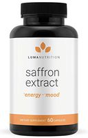 Pure Saffron Extract - Saffron Supplement - Natural Appetite Suppressant Pills - Mood Enhancement - Eye Health - 60 Capsules
