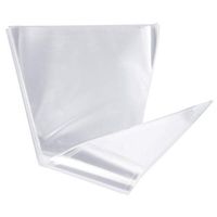 HUI JIN Clear Cone Bags OPP Sweets Cellophane Bags 18cm36cm 100 Pcs