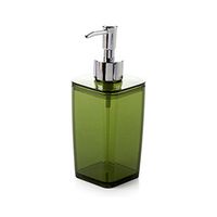 Battletter Household Transparent Shampoo Soap Washing Liquid Bottle (Green)