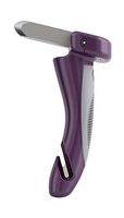 Emson Car Cane 3 in 1 Mobility Aid, Purple