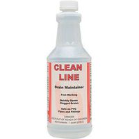 DETCO-Clean LINE - Industrial Liquid Alkaline Drain Opener - Quickly Open Clogged Drains - Safe on PVC Pipes & Fittings - 32 oz