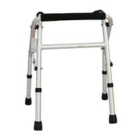TYJ-USA Walker Children's Disabled Fracture Walking Frame Folding aid Child with Wheeled Walking and Walking Portable Toilet (Color : Silver, Size : 655120cm)