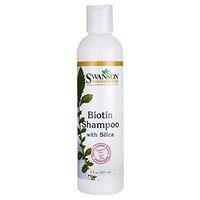 Swanson Biotin Shampoo with Silica 8 fl Ounce (237 ml) Liquid