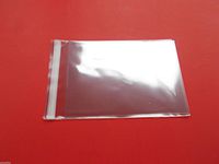 100 A7+ 5.4 x 7.25 Clear Resealable Cello Bag Plastic Envelopes Cellophane Bags Nike -158