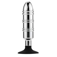 Oolong Silver Metal Stainless Steel Silicone Handle Suck-Tion Cu-p Ȁmâl Plúg for Men for Women
