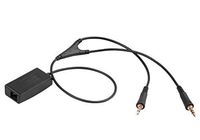 VoiceJoy Headset Adapter Cable Female RJ9 Headset to Male 2 X 3.5mm Adapter for PC,Computer