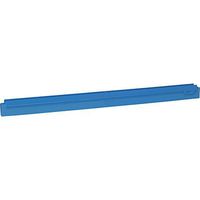 Vikan 77343 Rubber Double Hygienic Squeegee Replacement Blade, 24", Blue